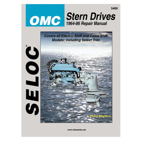 Marine Stern Drive & Inboard Repair Manual for OMC '64 - '86