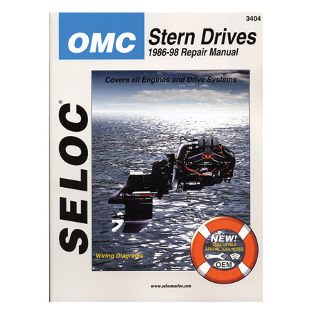 Marine Stern Drive & Inboard Repair Manual for OMC '86 - '98