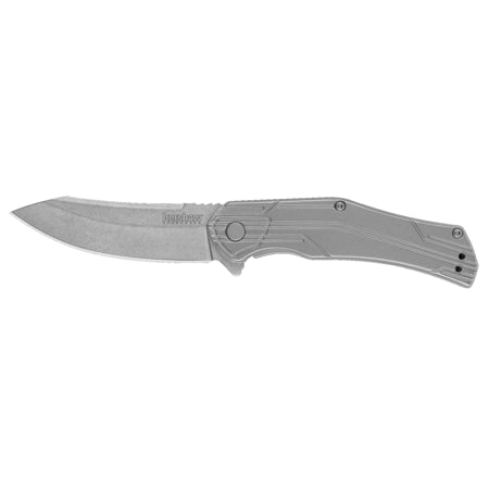 Kershaw Husker Pocket Knife, 3 Inch Blade with SpeedSafe Assisted Opening, Pocketclip