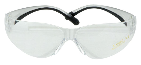 Walkers Shooting Glasses Clearview Polycarbonate Clear Lens W/Black Frame For Women & Youth Item