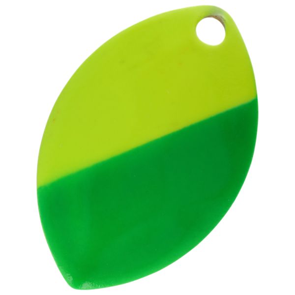 Yakima Bait Mulkey Spinner Blades - 1-1/8" - Chartreuse/Fluorescent Green