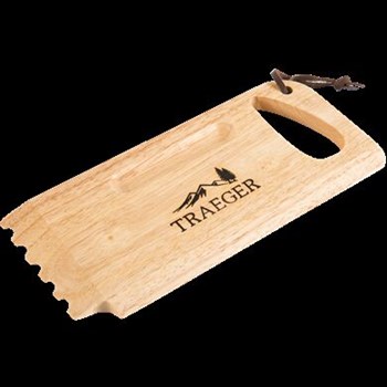 Traeger Wooden Grill Grate Scrape