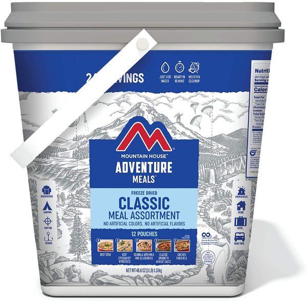 Mountain House  Classic Meal Assortment-Bucket