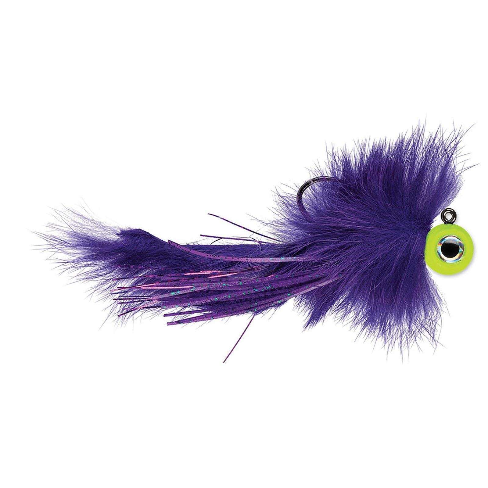 VMC Twitchin' Jig | Glow Intruder UV; 1/2 Oz. ZZZ