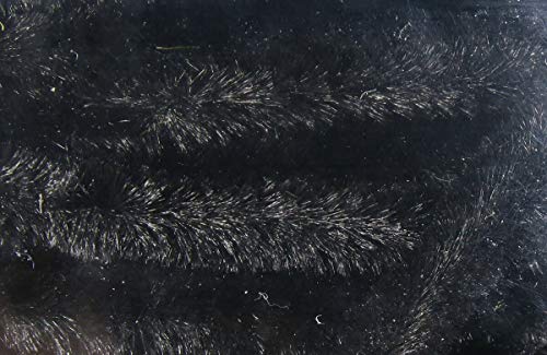 Hareline Carded Chenille Large Black