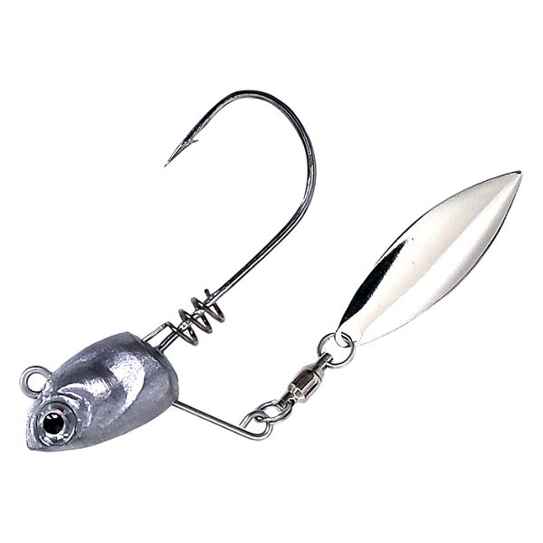 Gamakatsu Underspin Head Mini Nickle 3 Blade Finesse Heavy Cover 10316Oz