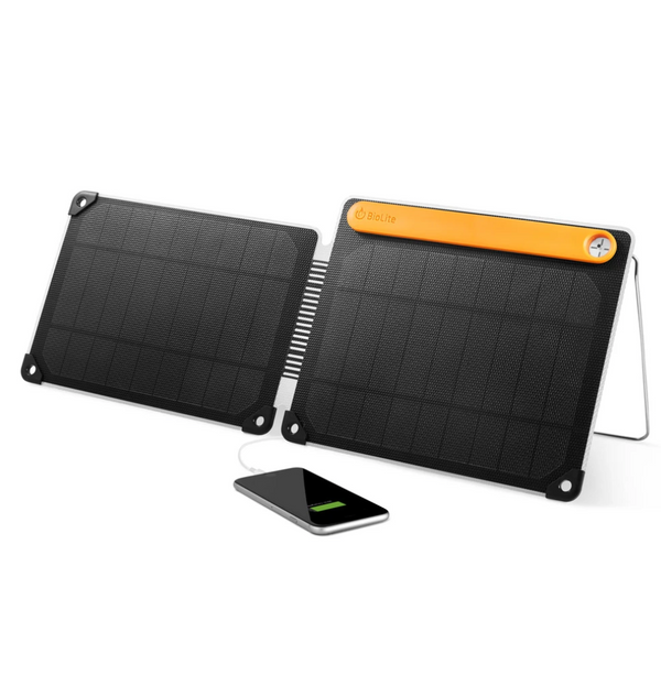 BioLite SolarPanel 10+ W/BUILT IN BATTERY