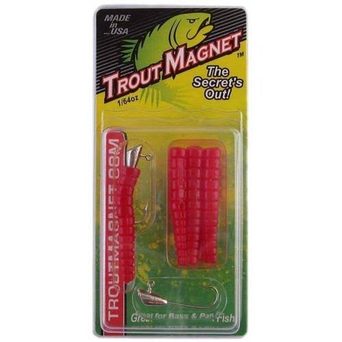 Leland's Trout Magnet Soft Bait, Red