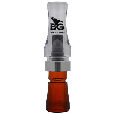 Buck Gardner Calls Canada Hammer Goose Call - Clear / Bourbon