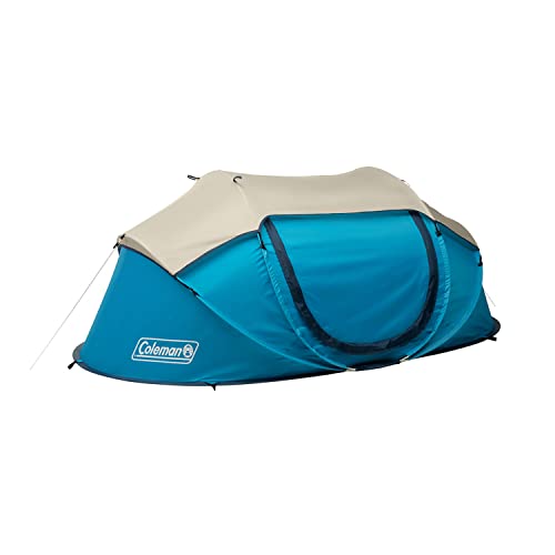 Coleman Pop up 4 Person Scuba Camping Tent - Blue