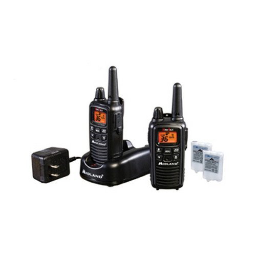 Midland 2-Way FRS/GMRS Weather Alert Radio (Pair) with 36 Channels