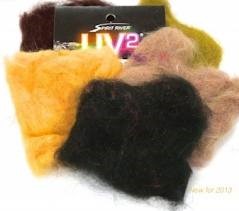 Spirit River UV2 Fine & Dry Dubbing - Adams Grey - Fly Tying