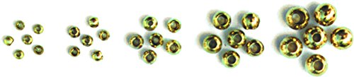 Cyclops Bead Eyes Brass ::: Fly Tying Material (Copper 5/32" 3.8MM)