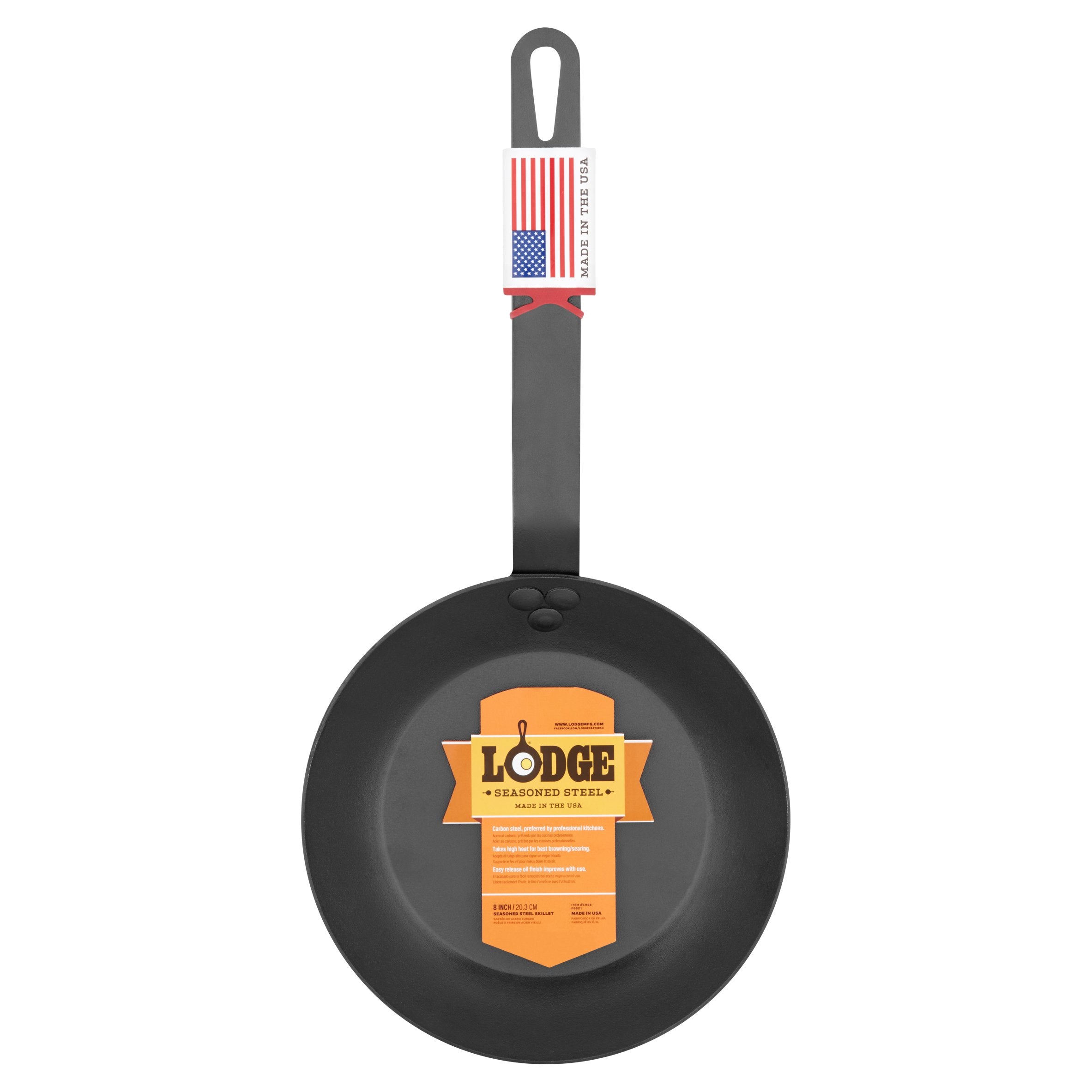 Lodge Lodge 8 '' Carbon Hardened Steel Skillet CRS8