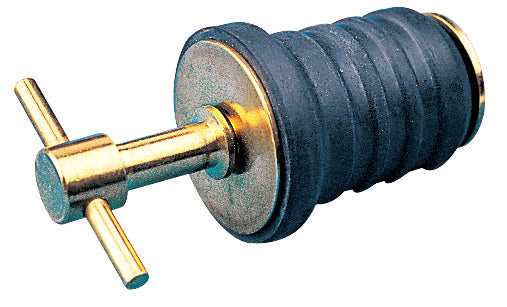 Sea Dog Brass T-Handle Drain Plug