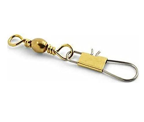 Pucci BSS-7 Snap Swivel (6 Pack), Brass