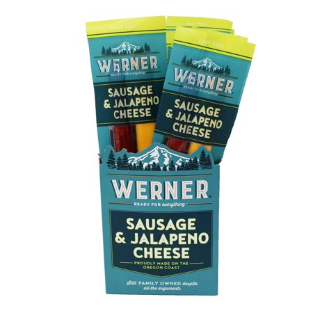 Werner Sausage and Jalapeño Cheese