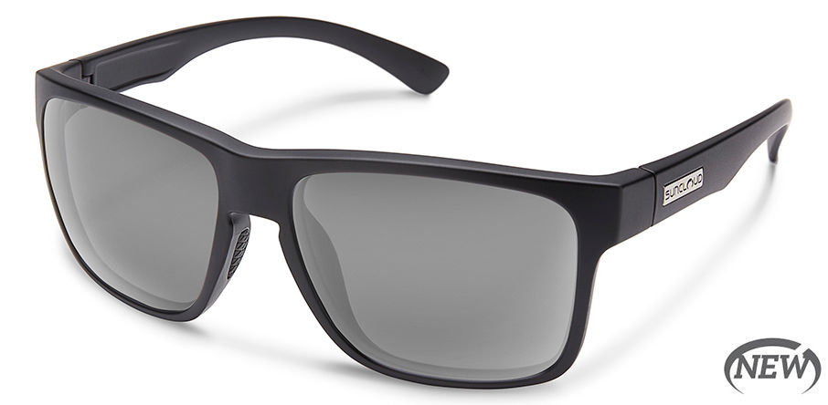 Suncloud Rambler Sunglasses Size 57mm in Black/Gray