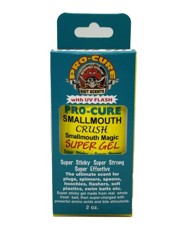 Pro-Cure Smallmouth Crush Smallmouth Magic 2oz Red