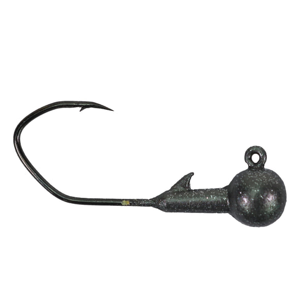 Yum Forward Facing Sonar Jig Lure 1/4 Oz. Smoke