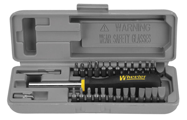 Wheeler 28-Piece Gunsmithing Screwdriver Set