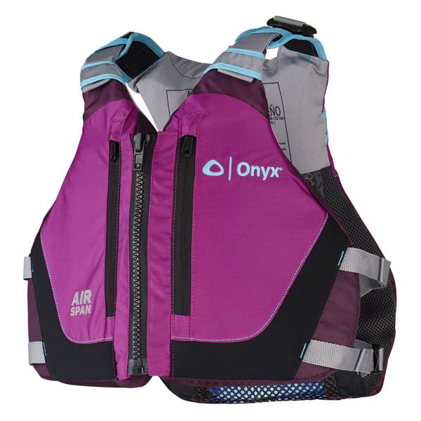 60004023 Air Span Breeze Paddling Kayak Vest Purple - Medium & Large