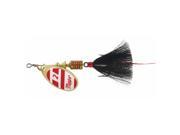 Mepps Aglia Size 2 Dressed Spinner Bait 1/6oz Gold/red-white Black B2st G/rw-bk