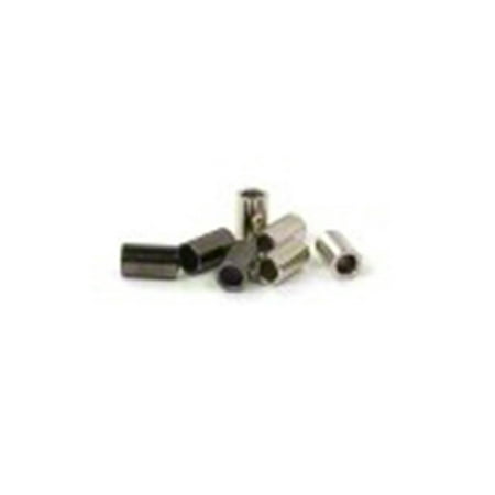Brass Leader Sleeves Black 131 ID 9PK