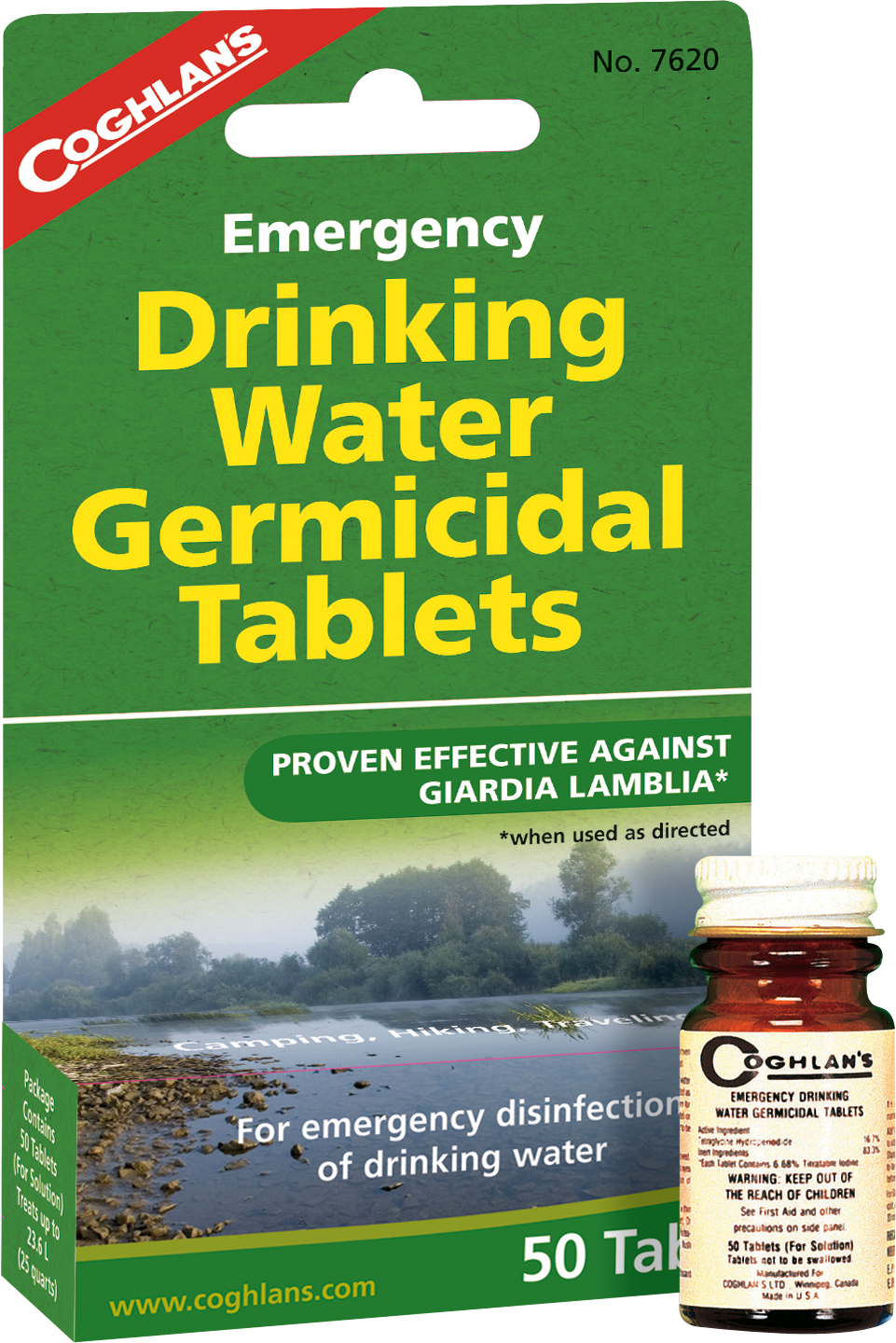 Coghlan's Emergency Germicidal Drinking Water Tablets