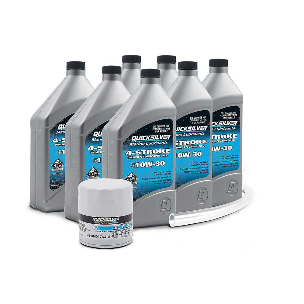 Oil Change Kit 10W-30 Mercury V6/V8 4-Stroke Engines