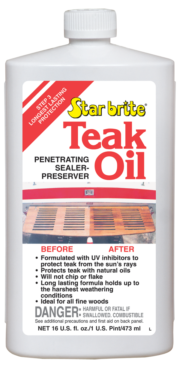 Starbrite Teak Oil-Step 3