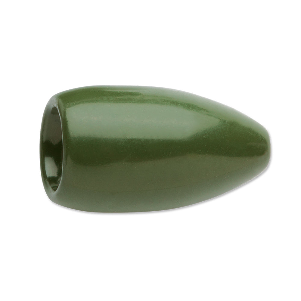 VMC Tungsten Flippin' Weight - 3/8oz - Green Pumpkin ZZZ