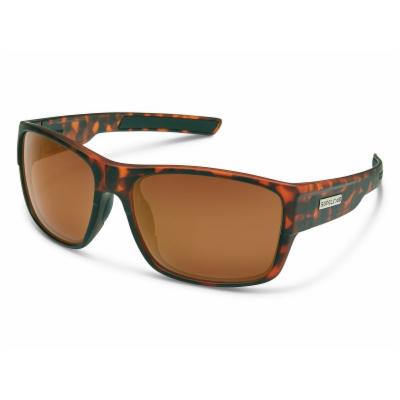 Smith Optics Lifestyle Suncloud 202193 Range Sunglasses 3415004 - Matte Tortoise - Polarized Brown Unisex Rectangle