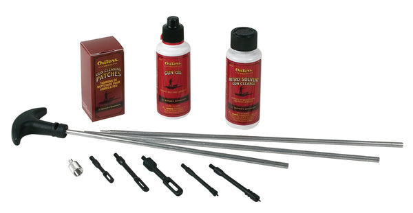 Outers Universal Aluminum Rod Cleaning Kit - Rifle, Pistol & Shotgun