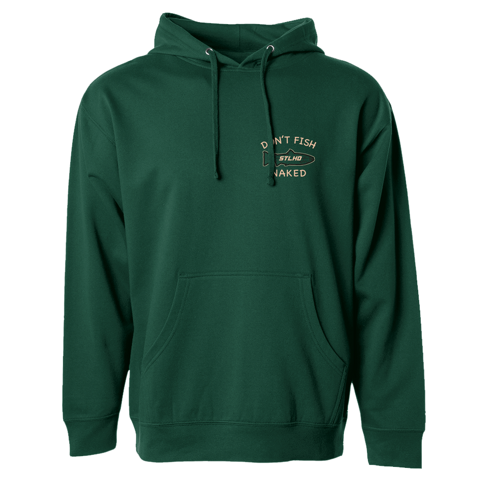 STLHD Men’s Don’t Fish Naked Standard Hoodie