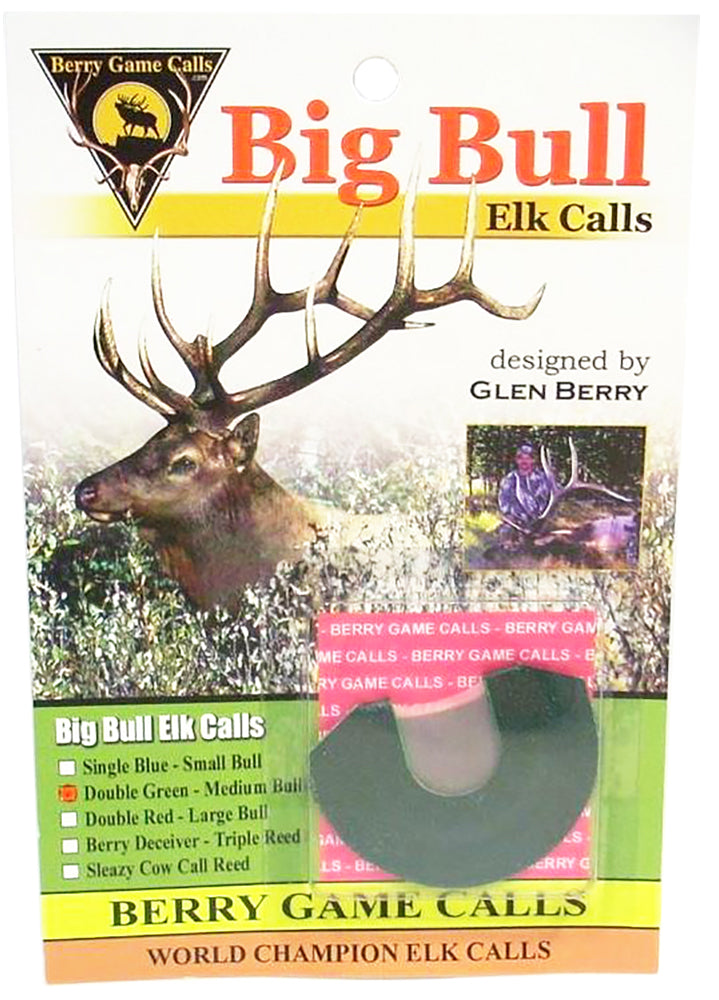 Two Reed Elk Call Berry Big Bull Medium Double Reed Elk Diaphragm Mouth Call – Berry Game ...