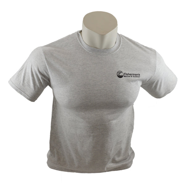 Drift Creek Sasquatch & Fisherman'S Marine & Outdoor Logo Short Sleeve T-Shirt
