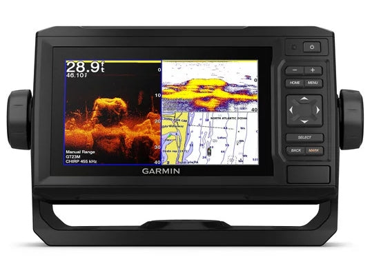 Garmin ECHOMAP Plus 64cv GPS Fishfinder & Chartplotter w/GT23 Transducer
