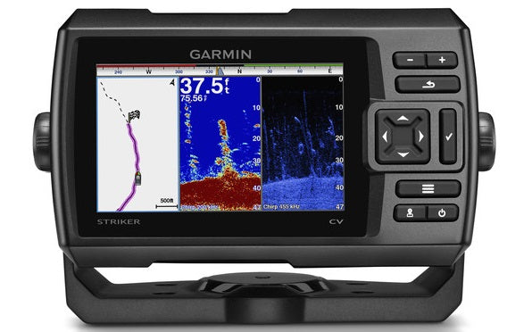 Garmin Striker 5" CHIRP Fishfinder with GPS and ClearVü Scanning Sonar