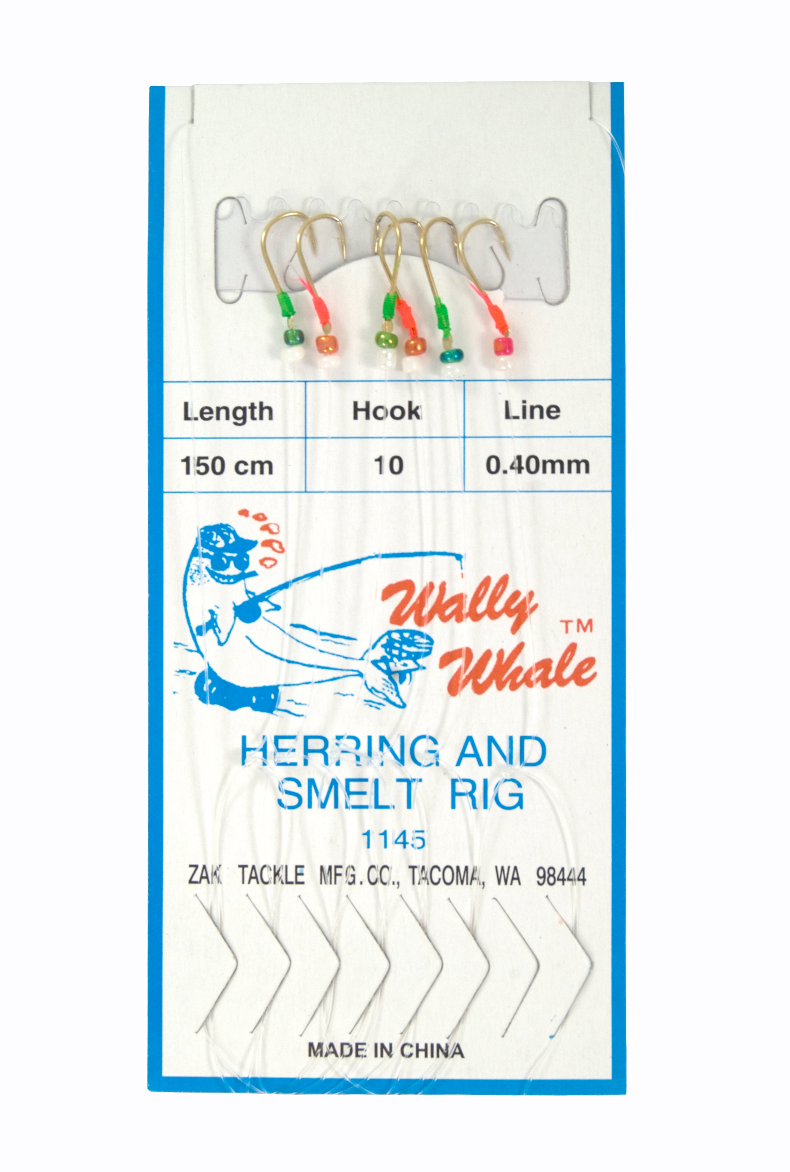 Gibbs Zak Wally Whale Herring & Smelt Rig