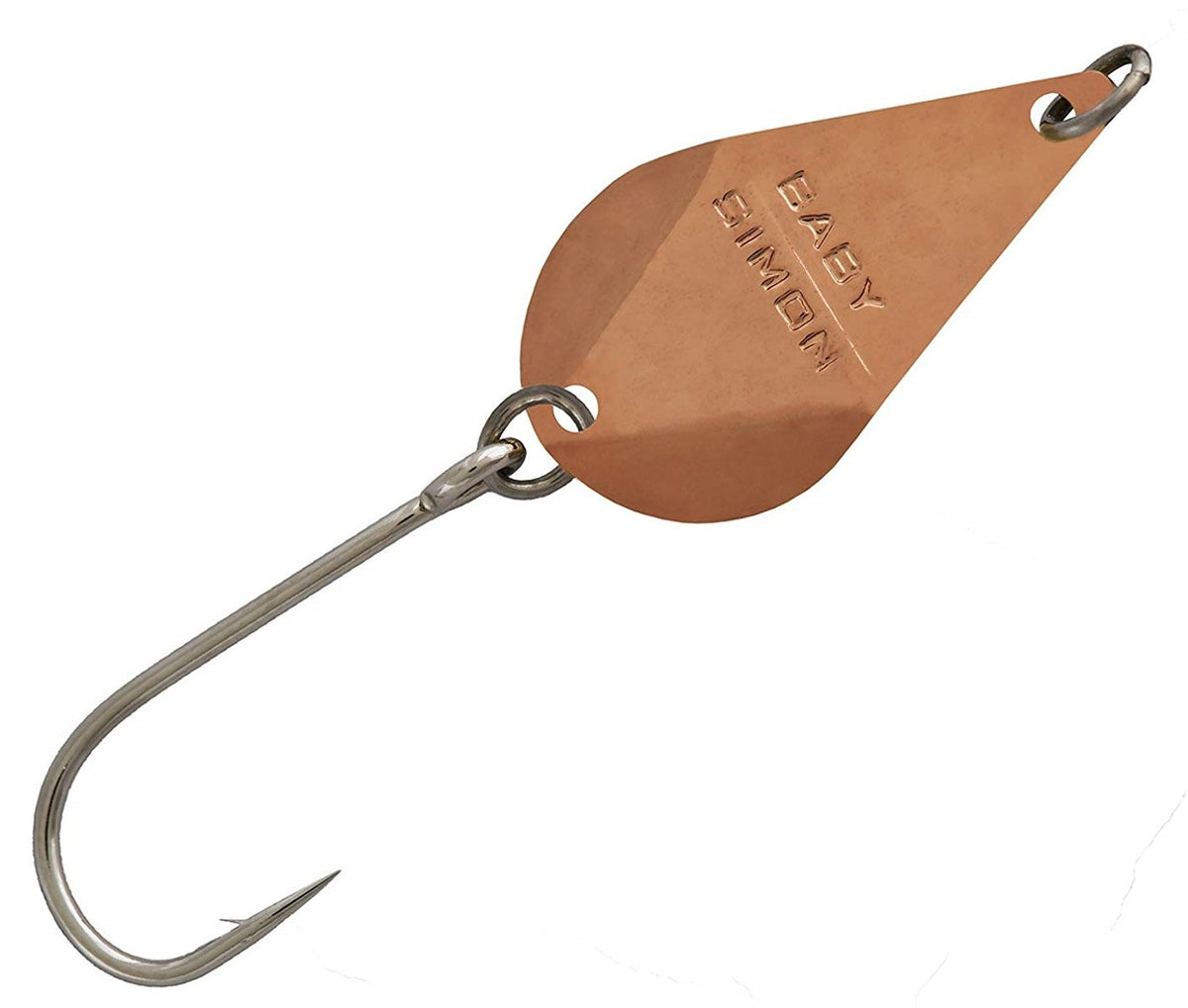 baby simon fishing lures Wobbler Deer Duck Fish Hook Welded stainless steel rings glowing toy Model:STIN762LFS