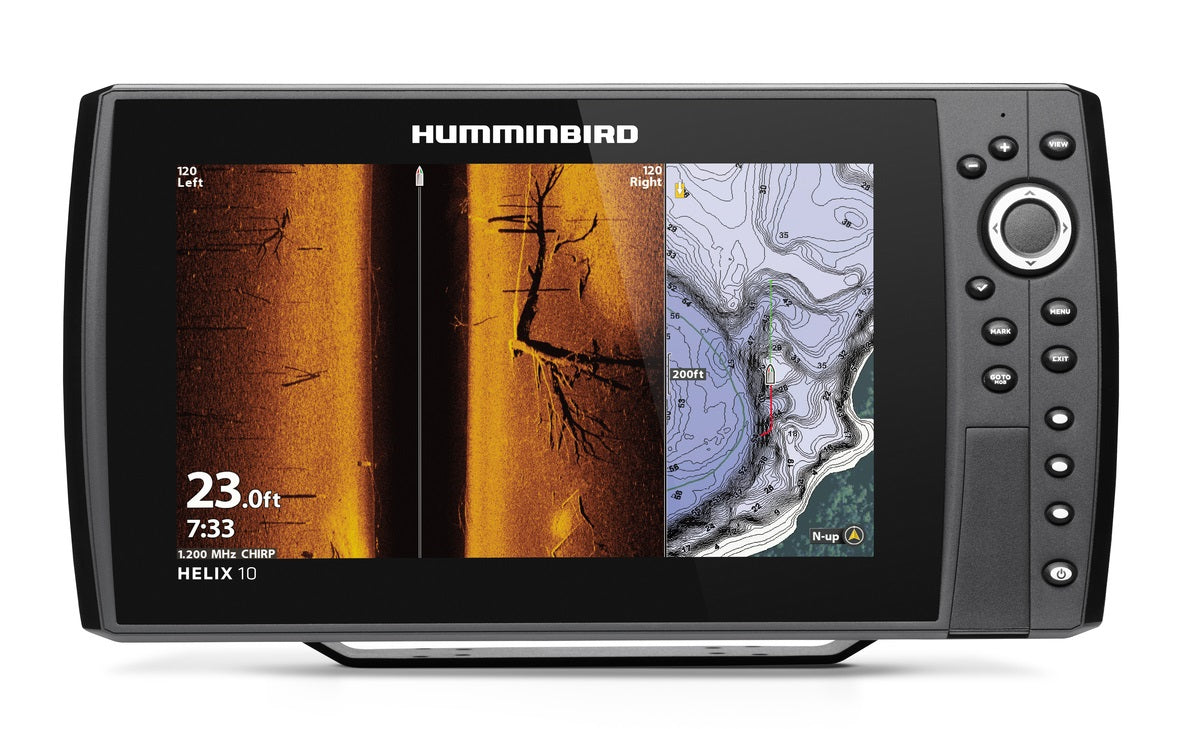 Humminbird Helix 10 CHIRP MEGA SI+ G3N Fishfinder/GPS Chartplotter