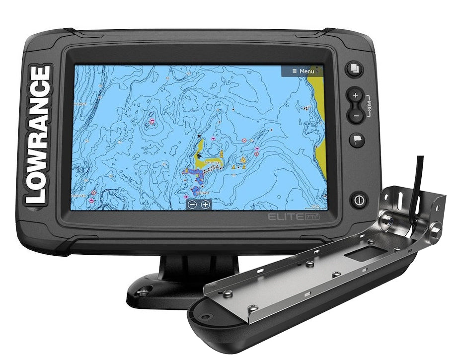 Lowrance Elite-7 Ti² Fishfinder/Chartplotter w/Active Imaging 3-in-1 & US/Can Nav+