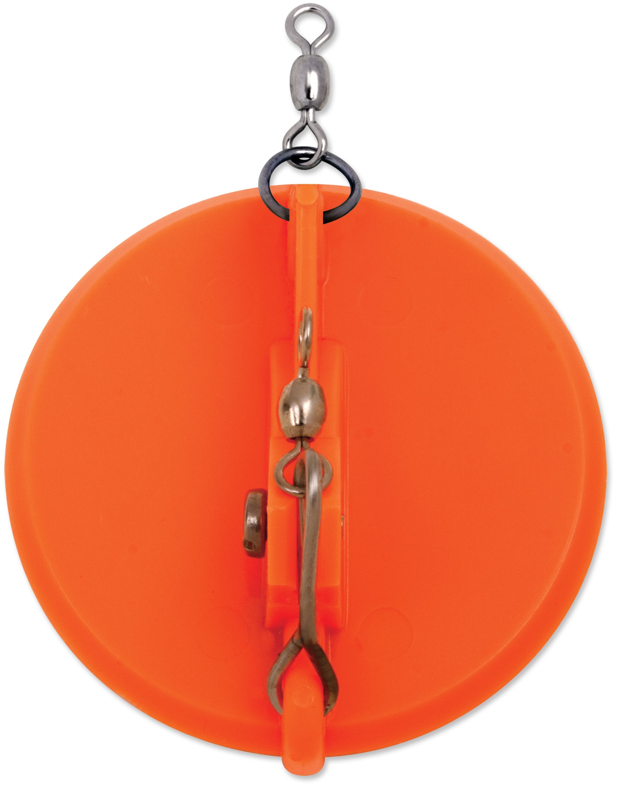 Luhr Jensen Dipsy Diver, Fire/White Bottom