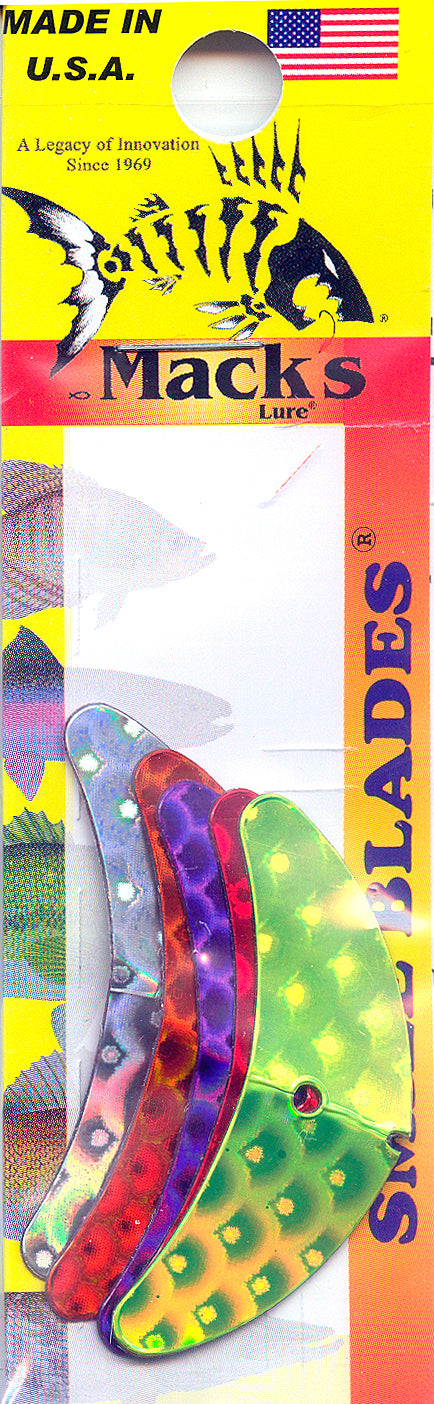 Mack's Lure Smile Assored Blade Color Packs