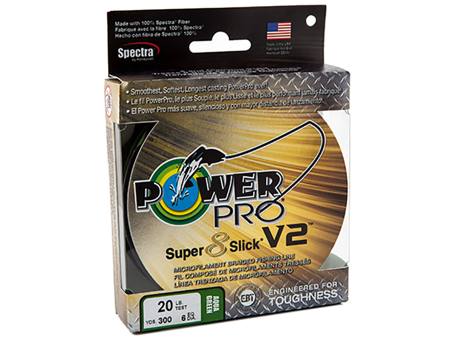 Powerpro Super Slick 8 V2 One Shot Spool PowerPro Fisherman's marine