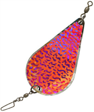 Simon Kokanee Dodger 3.5 & 4.0 in Orange Moon Jelly With Pink Crackle