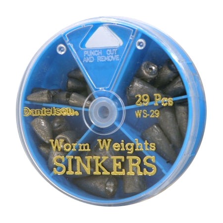 Danielson Worm Weight Sinker Dial Box